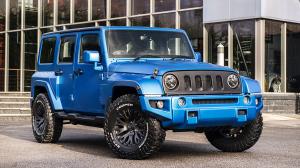 Jeep Wrangler Unlimited Black Hawk Edition Volcanic Sky by Chelsea Truck Company 2017 года (UK)